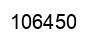 Number 106450 black image