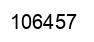 Number 106457 black image