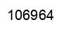 Number 106964 black image