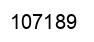 Number 107189 black image