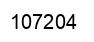 Number 107204 black image