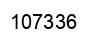 Number 107336 black image