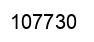 Number 107730 black image