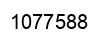 Number 1077588 black image