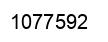 Number 1077592 black image