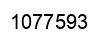 Number 1077593 black image