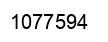 Number 1077594 black image