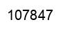 Number 107847 black image