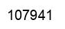 Number 107941 black image