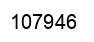 Number 107946 black image