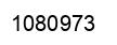 Number 1080973 black image