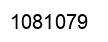 Number 1081079 black image