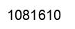 Número 1081610 imagen negro