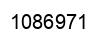 Number 1086971 black image