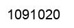 Número 1091020 imagen negro