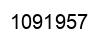 Number 1091957 black image