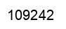 Número 109242 imagen negro