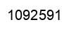Number 1092591 black image
