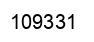 Número 109331 imagen negro