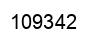 Número 109342 imagen negro