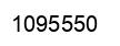 Number 1095550 black image