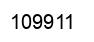 Número 109911 imagen negro
