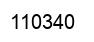 Número 110340 imagen negro