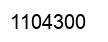 Número 1104300 imagen negro