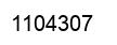 Número 1104307 imagen negro