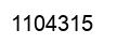 Number 1104315 black image
