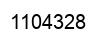 Number 1104328 black image