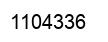 Number 1104336 black image