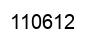 Número 110612 imagen negro