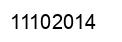 Number 11102014 black image