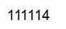 Number 111114 black image