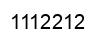 Número 1112212 imagen negro