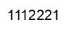 Número 1112221 imagen negro