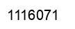 Number 1116071 black image