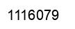 Number 1116079 black image