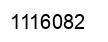 Number 1116082 black image