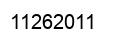 Number 11262011 black image