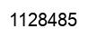 Número 1128485 imagen negro