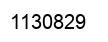 Number 1130829 black image