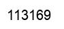 Number 113169 black image