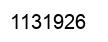 Number 1131926 black image