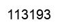 Number 113193 black image