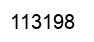 Number 113198 black image