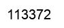 Number 113372 black image