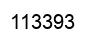 Number 113393 black image