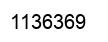 Number 1136369 black image
